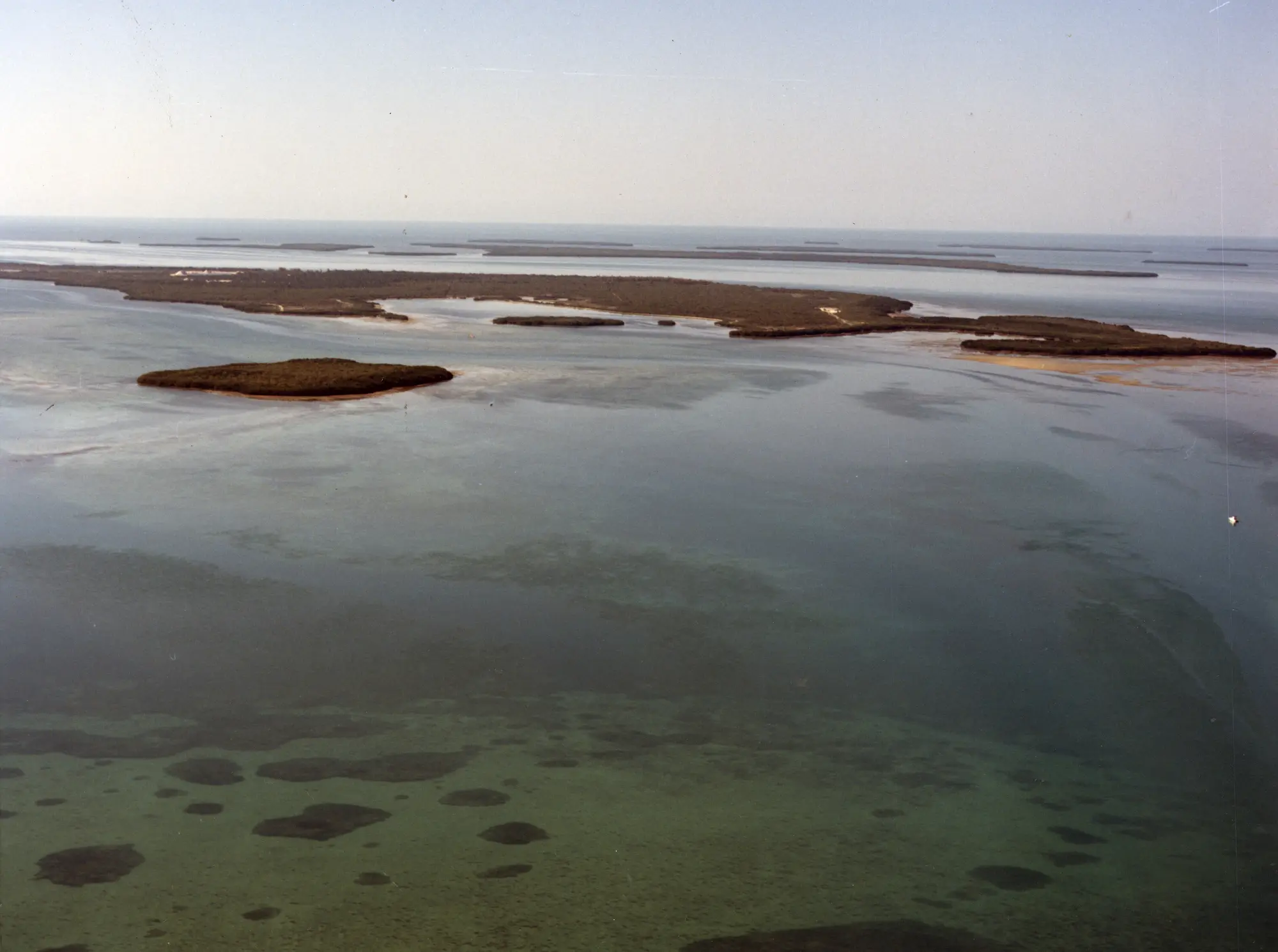 Aerial view of Biscayne Bay